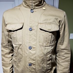 G-Star Raw Tan Canvas Military Jacket